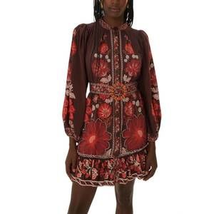 FARM Rio | Dresses | New Farm Rio Gigi Tapestry Mini Dress In Brown | Poshmark FARM Rio | Dresses | New Farm Rio Gigi Tapestry Mini Dress In Brown | Poshmark